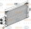 HELLA 8MO 376 747-201 Oil Cooler, automatic transmission